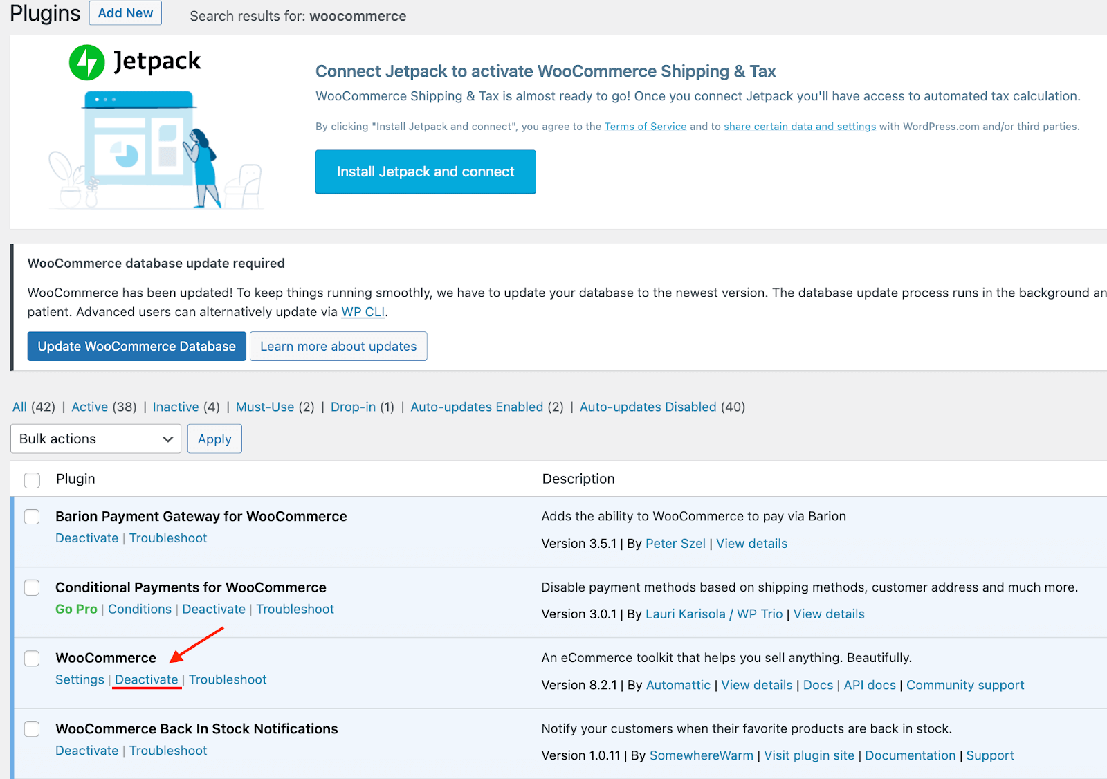 Jetpack WordPress plugin screenshot