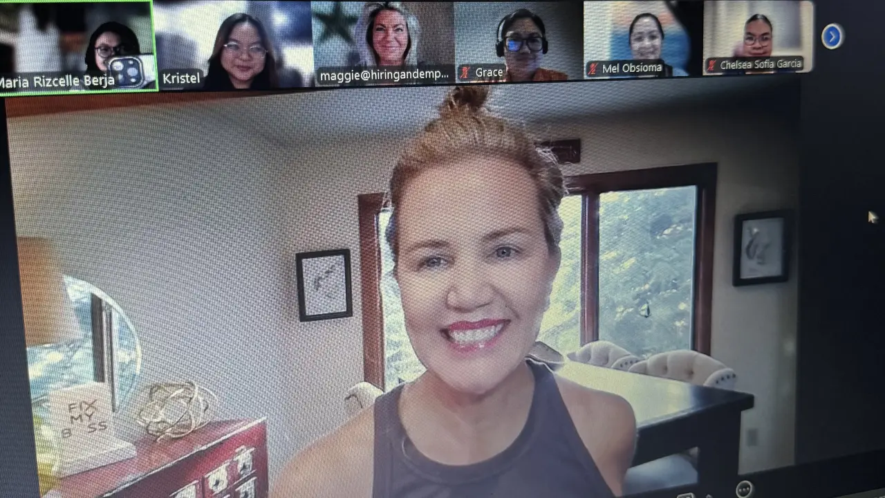 virtual Legal Assistants huddle