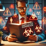 https-morealaw-com-wp-content-uploads-2025-01-dall%c2%b7e-2025-01-21-08-13-15-a-business-owner-sits-at-a-desk-staring-at-an-employee-handbook-that-is-surrounded-by-glowing-red-warning-signs-the-han