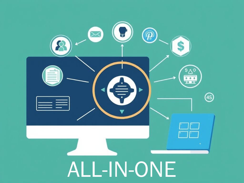 Which Software Operates as an All-In-One for Sales, Marketing, and AI Alignment?