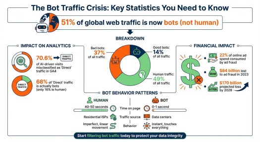 Bot Traffic Statistics: Impact on Web Analytics and Ad Spend